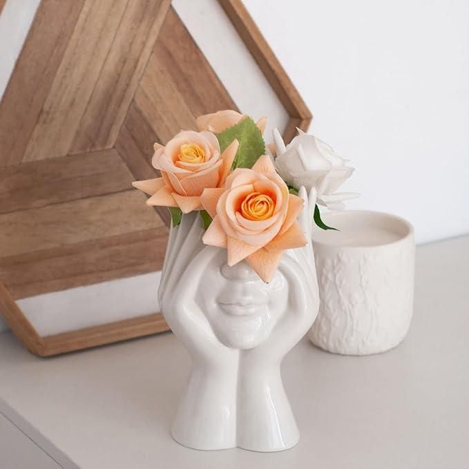 Aesthetic Face Vase jyxge4-69