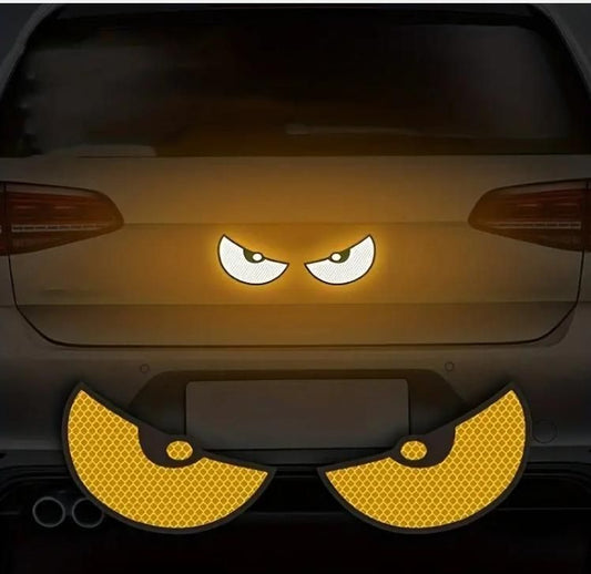 2 Pieces Monster Eyes Car Reflective Stickers Pack of 1 jyxge4-69
