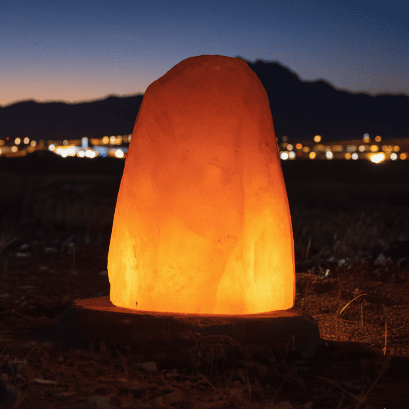 Himalayan Rock Salt Lamp – Natural Pink Crystal Night Lamp for Positive Energy & Vastu Style My Room