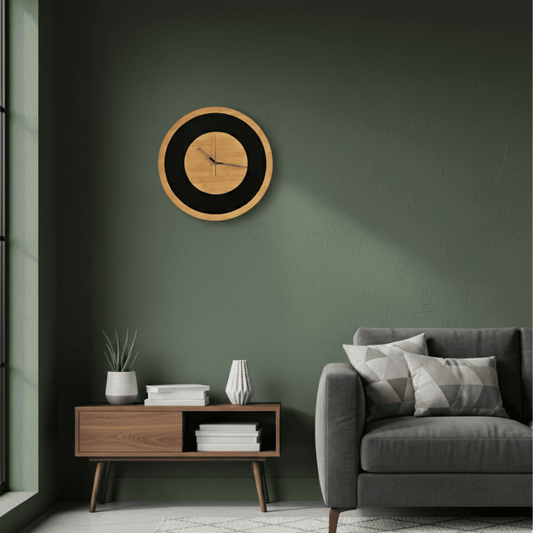 Stylish Wooden Wall Clock – Minimalist Design Style My Room
