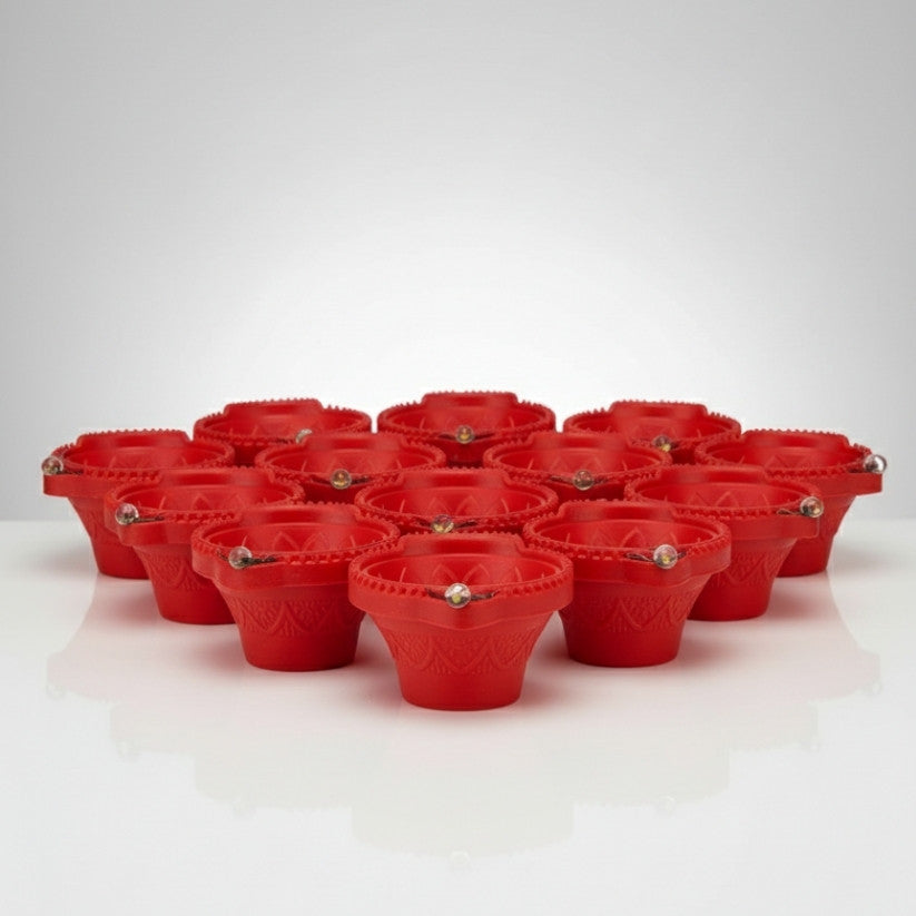 Smart LED Water Sensor Diyas – Glow Instantly with Water Style My Room