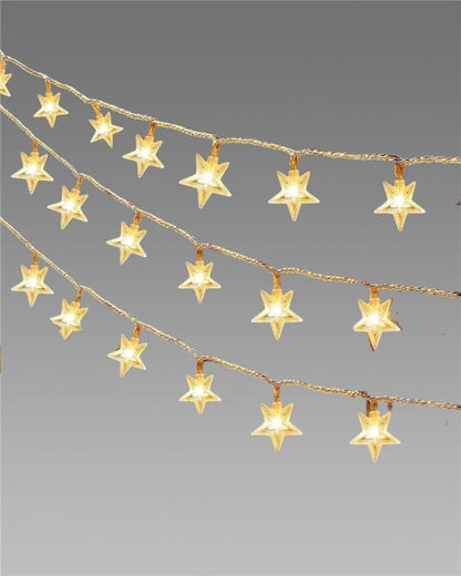 Serial String Star Lights for Decoration - Style My Room