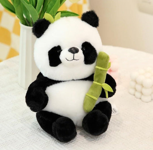 Cute Panda Plush with Bamboo jyxge4-69