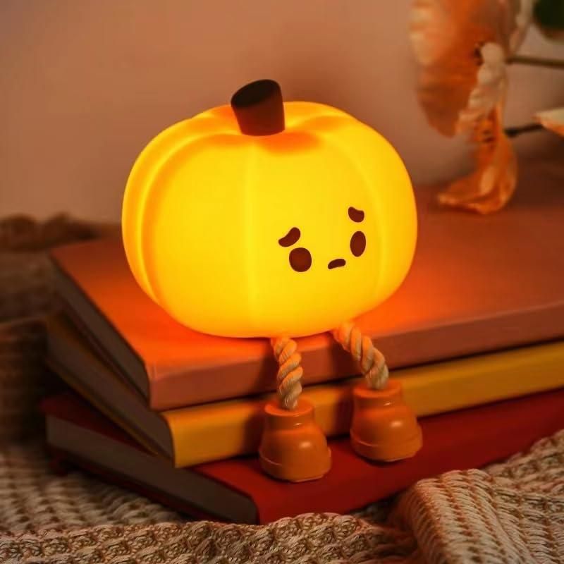 Sad Pumpkin Silicone Lamp - Style My Room