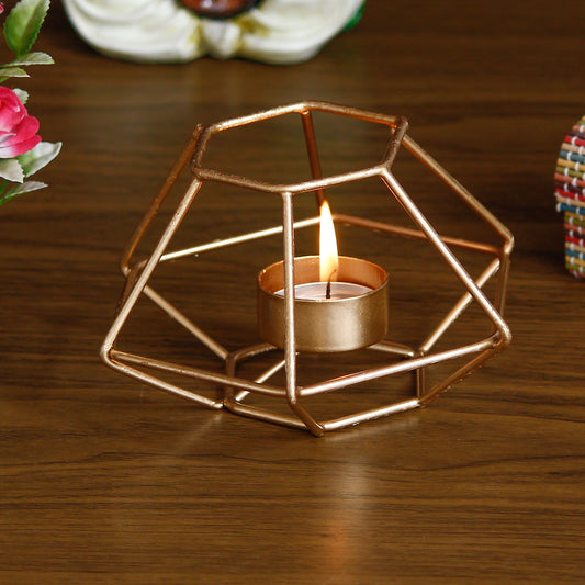 eCraftIndia Decorative Handcrafted Metal Tea Light Holder - Style My Room
