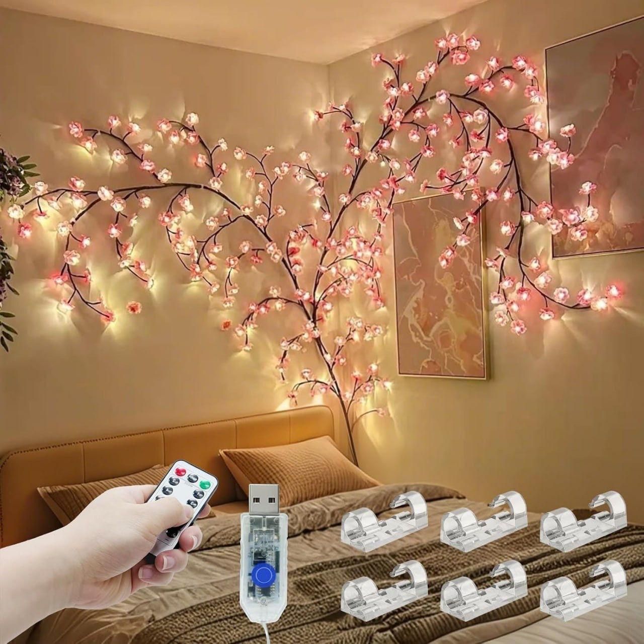 Cherry LED Tree Branch Lights jyxge4-69