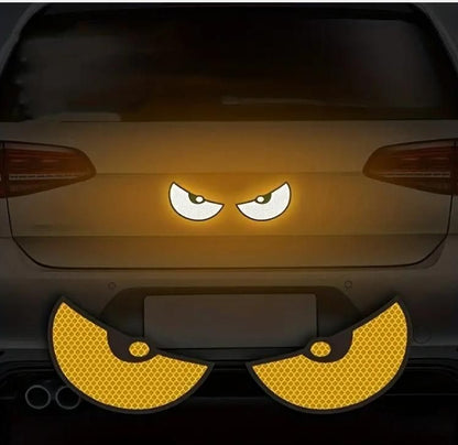2 Pieces Monster Eyes Car Reflective Stickers Pack of 1 jyxge4-69