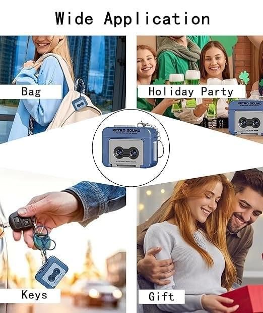Retro Sound Mini Keychain jyxge4-69