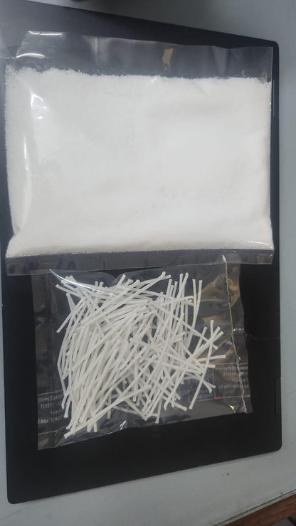 Pearl Soy Wax for Custom Candles 200gram + 50 Wicks - Style My Room