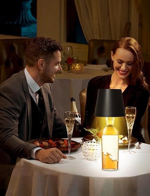 Wine Bottle Light Table Lamp - Style My Room