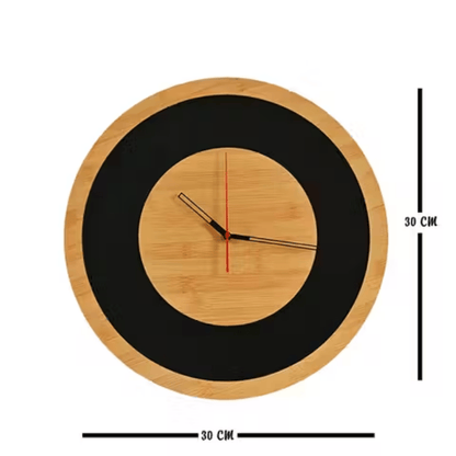 Stylish Wooden Wall Clock – Minimalist Design Style My Room