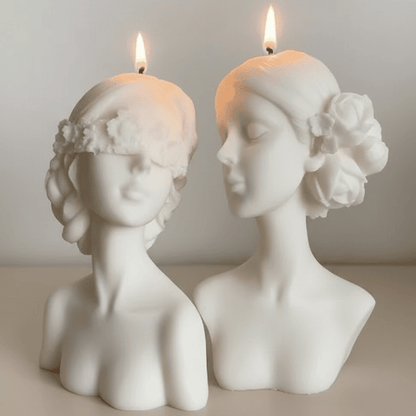 Fancy Decorative Candles – Set of 2 Style My Room