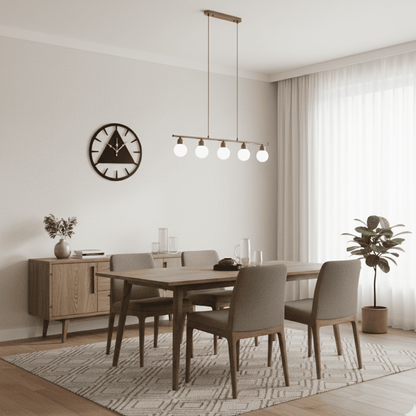 Modern Black Wooden Wall Clock – WCR-35 (12 Inch) Style My Room