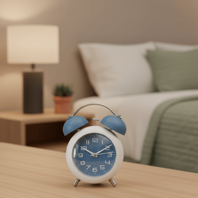 Luxe Matte Twin Bell Alarm Clock Style My Room